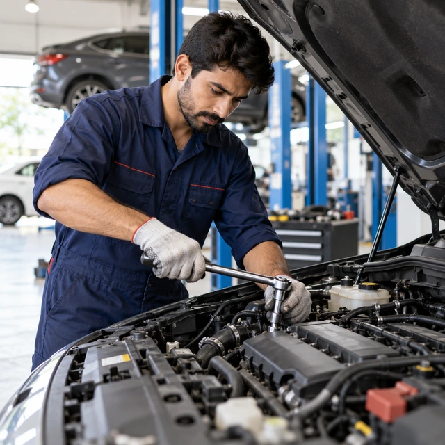 Automotive inspection example